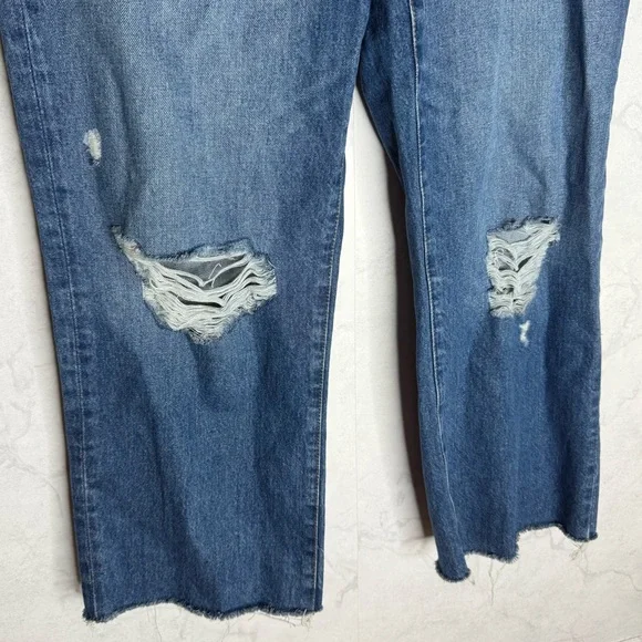 Express 90s mid rise ankle boot jeans - Picture 5 of 6